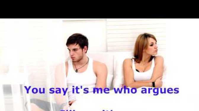 When you break up, do you usually make up?