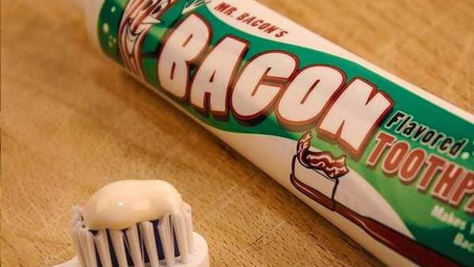 Would you try bacon flavored toothpaste?