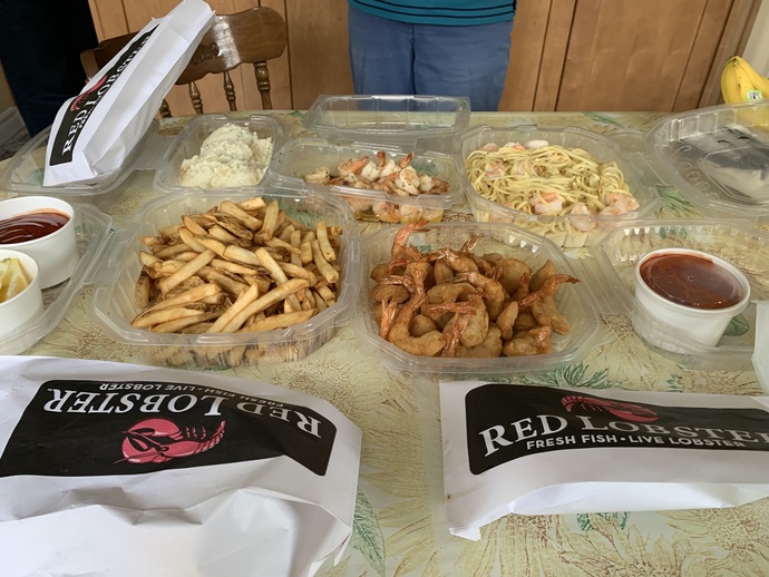 How does our early Mother’s Day lunch look?