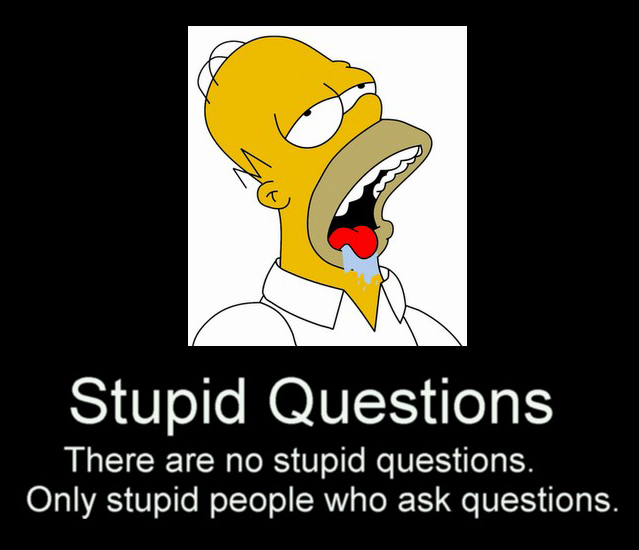 Do you ever unfollow someone for asking pointless questions, and how often?