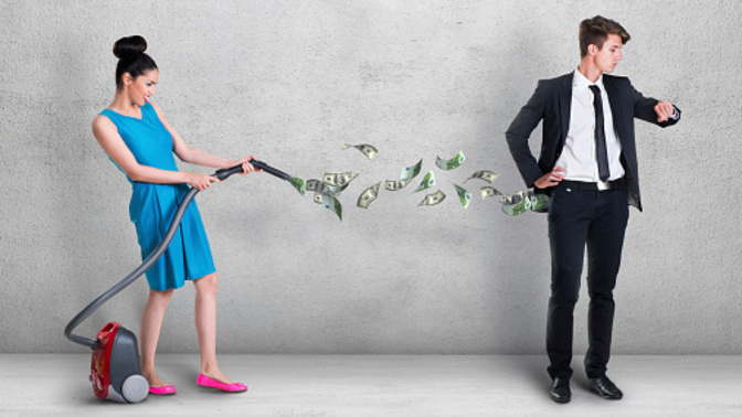 Do women want your money?