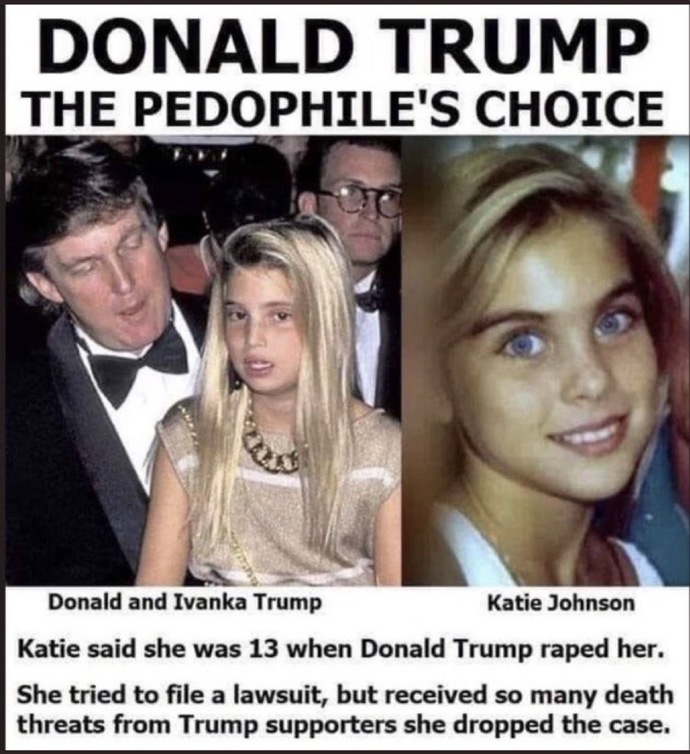 I mean…why would she accuse Trump?