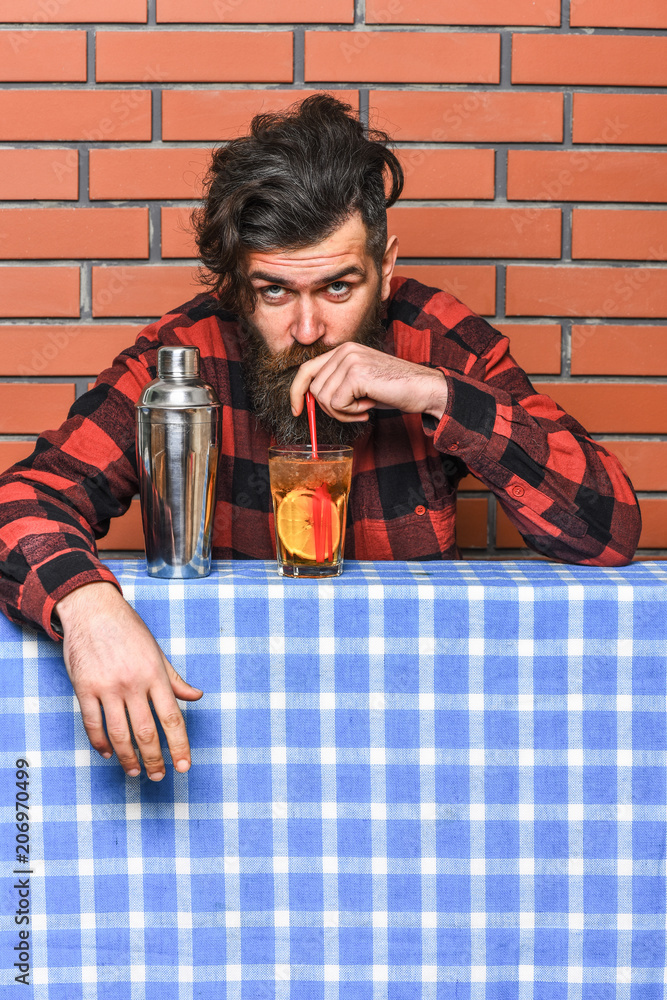 Is it a turn off to see a man drink an adult beverage through a straw?
