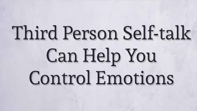 Do you ever have deep meaningful conversations with yourself, that actually seem like an epiphany at the end?