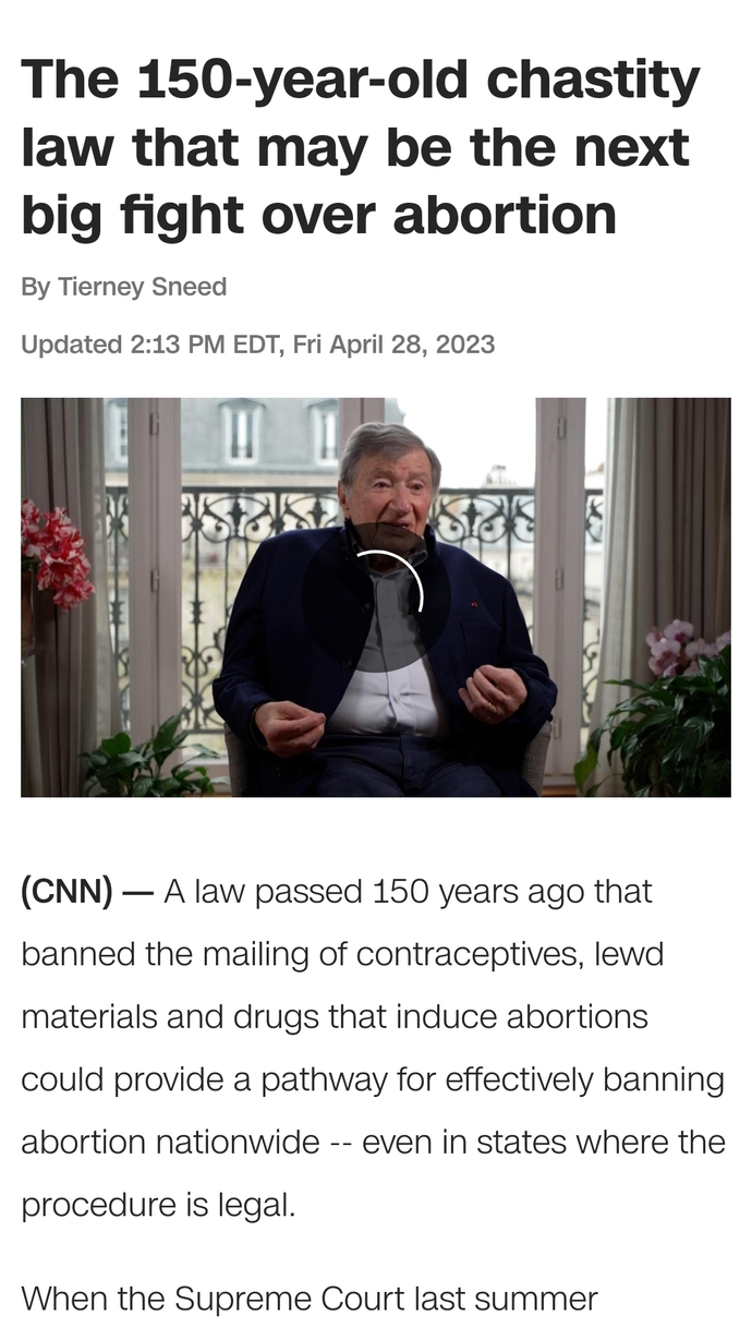 Arent you happy that the United States is outlawing abortion regardless of womens complaints?