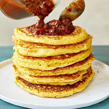 Does chili belong on pancakes?