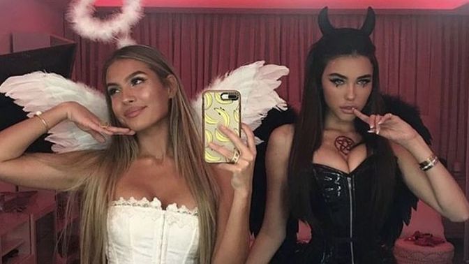 Which do you think is important? 1. friendly, helping because she likes, caring average woman or 2. super hot 10/10 girl with the worst behavior?