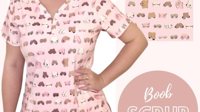 If you are a medical professional would you wear this scrub top?