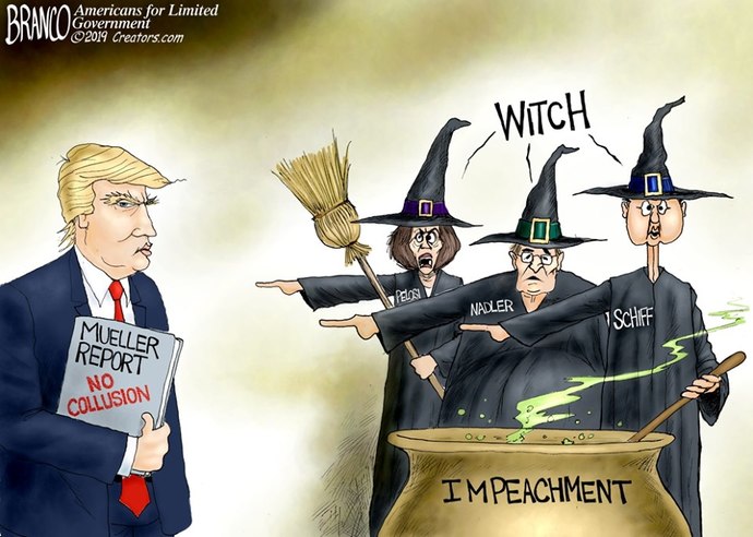 It’s official, Trump/Russia was a Witch Hunt. Do you agree now or not?