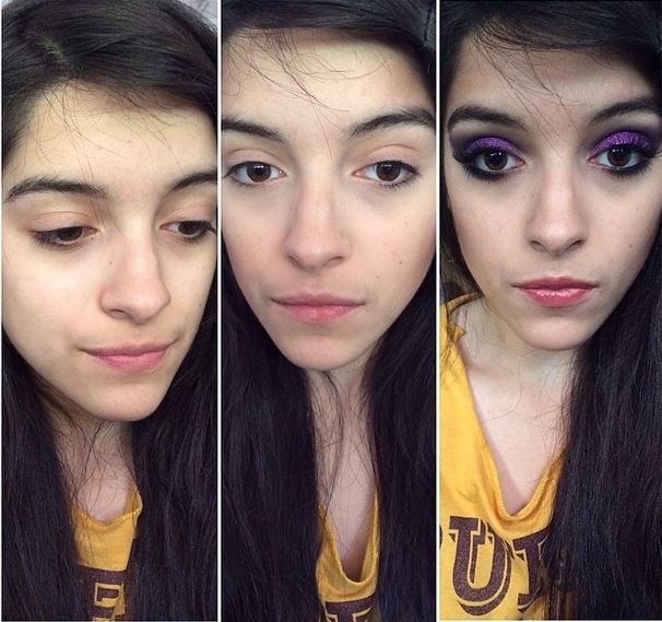 What makes a face simple other than wearing no makeup?