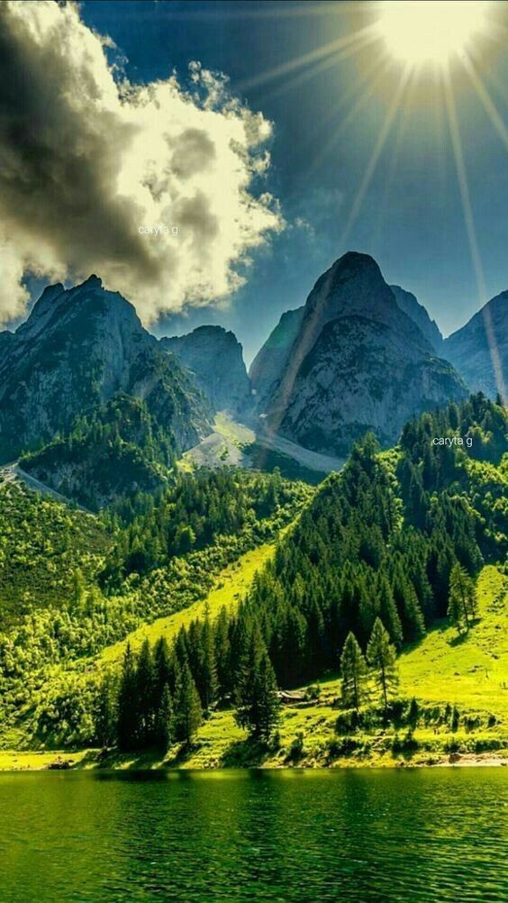 A village in Switzerland 