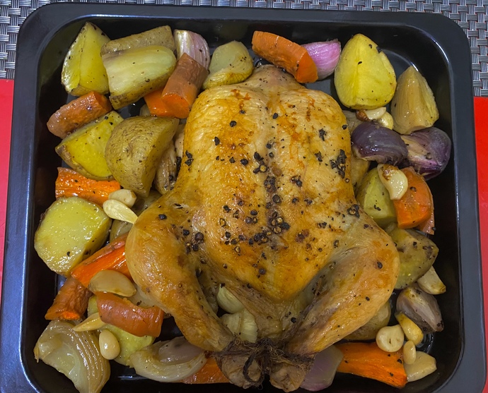 Baked chicken