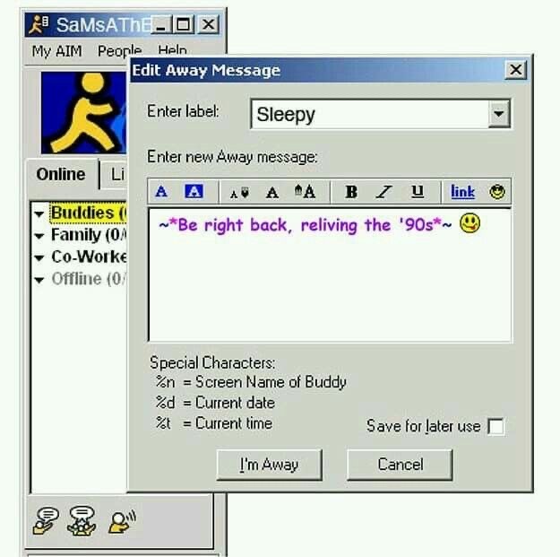 How would you feel if the 90’s returned?