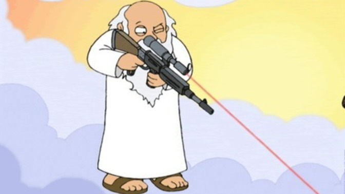 Christians, how come God hates humanity so much?