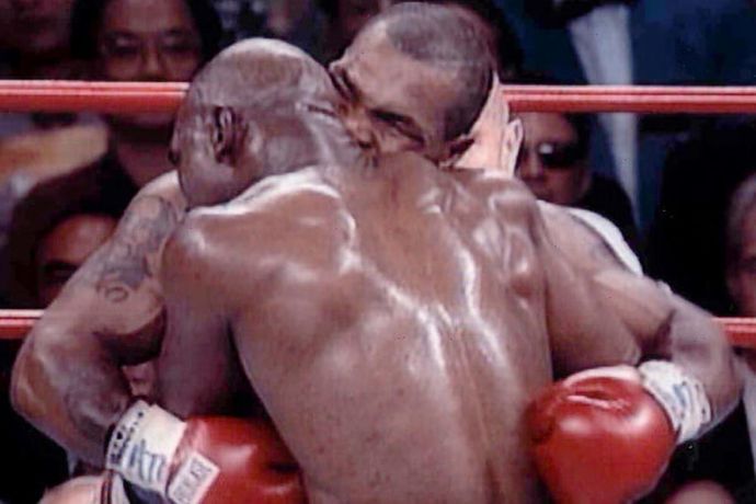 What would you have done in a sports match with a terrible foul like biting off an ear?