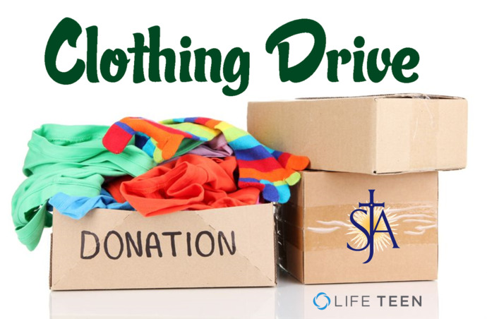 Where would you donate lots of new or near near clothes?