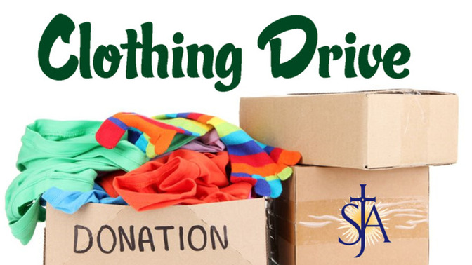 Where would you donate lots of new or near near clothes?