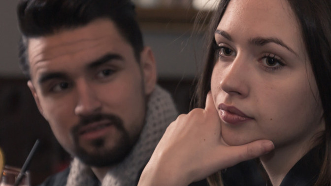 Why do men lock eyes with a Woman and keep staring without Smiling (or Even a bit frowning)?