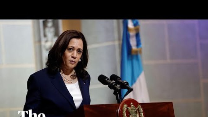 Do you believe Kamala Harris has made great strides in improving the immigration souther border issue?