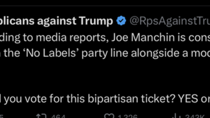Which side would a “centrist” third party candidate hurt?