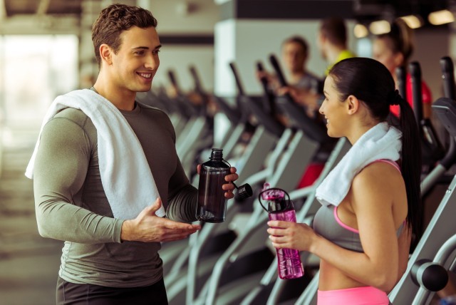 Are you comfortable wearing crop tops or sports bras in the local gym. Even if many guys are starring?