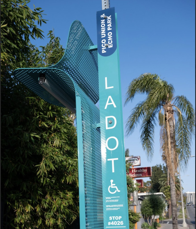 LA unveils "Gender Equity" Bus Stop created by women for women called LA Sombrita. Do you have a positive or negative view of this Gender Equity Stop?