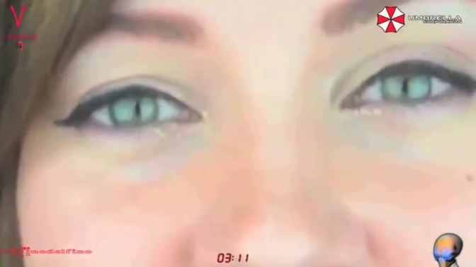 What would you think if you looked in your partners eyes and noticed their pupils were skinny like a cats eyes?