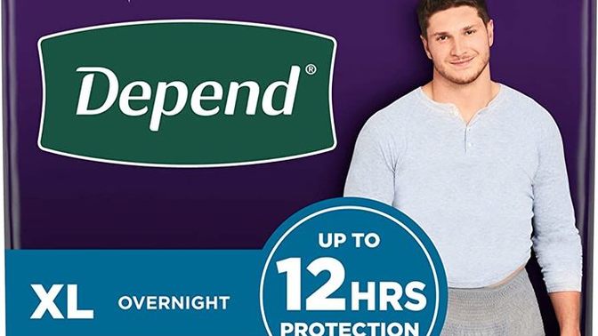 What amount of money you would need to be the model of a national adult diaper brand?