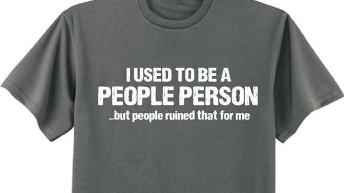 What is a habit you have that seems to concern people but isn't really a problem?