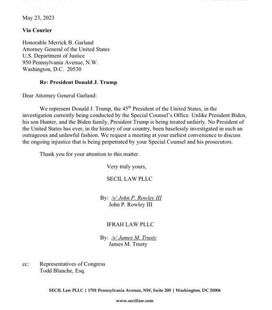 If you were an attorney, what would you do with this letter and how would you handle this?