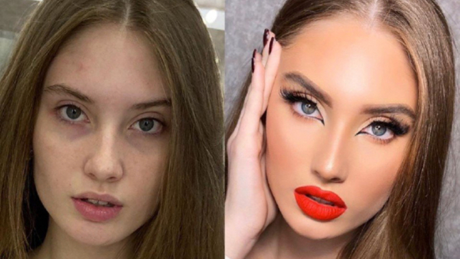 Guys, how much of a change on the rating scale can makeup effect? Women, are you natural faced, or a makeup user?