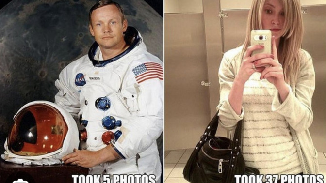 Ladies, how many selfies do you take per day?
