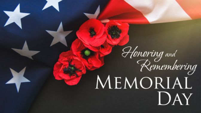 What Are You Doing This Weekend For The Memorial Day Holiday?