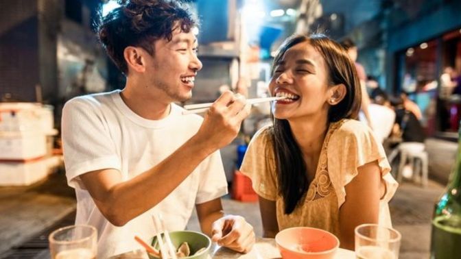 Do you believe that exploring new food experiences together can help deepen a relationship?