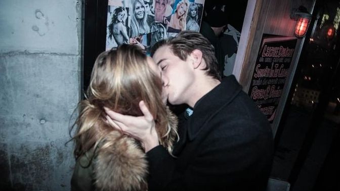 My guy friend always kiss me and flirts with me when we go out to party, drunk or not. What does it mEAN?