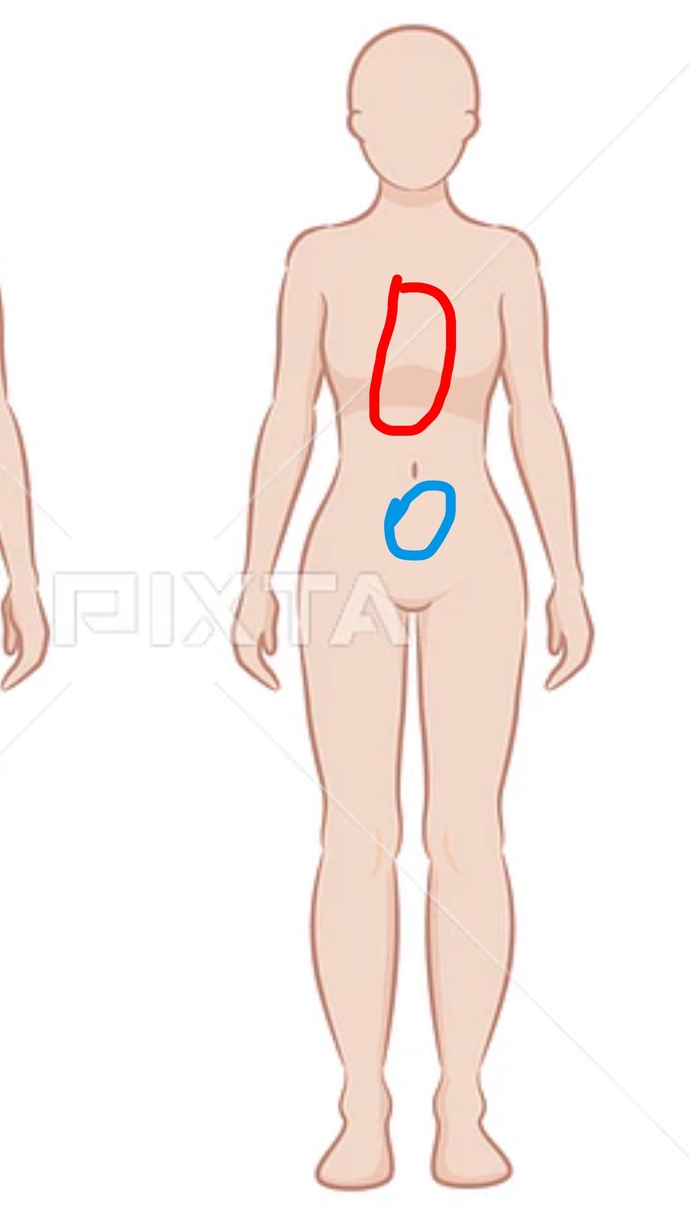 Difference between bloating and actual fat?