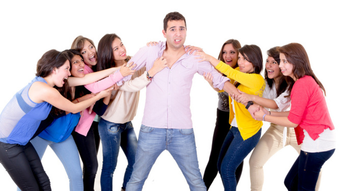 Why do women become more attracted and chase you when they see you with other women?