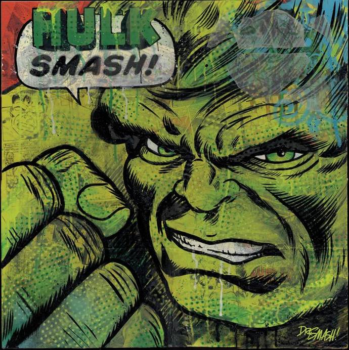 You wouldn't like me when I'm angry