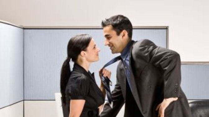 Is it wrong to flirt with a married man at work?