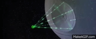 Would mankind ever build a space station so massive that can have firepower strong enough to eradicate a whole entire planet?