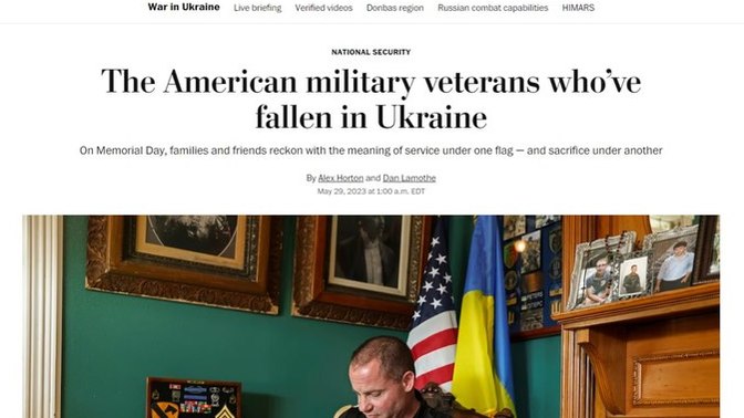 16 Americans killed in Ukraine?