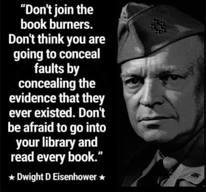 Do you agree with President Eisenhowers statement?