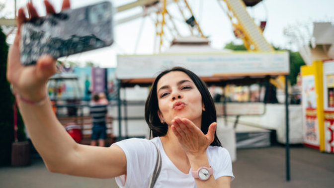 Do you ever blow someone a kiss before you hang up the phone with them?