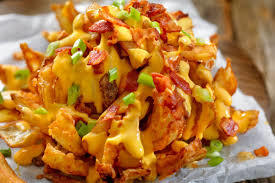 Not into the sweet stuff, my guilty pleasure is loaded fries or loaded onion rings.