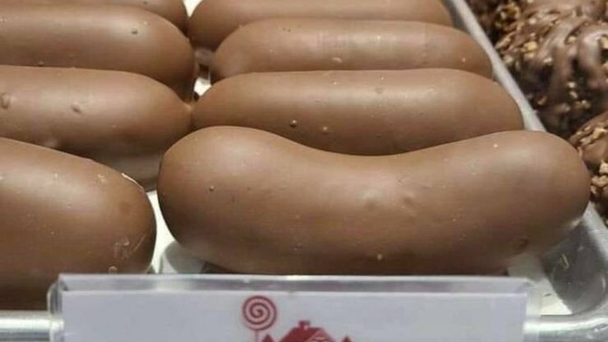 What's under the chocolate?
