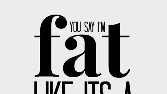 There is 'body positivity' and 'fat acceptance' for women, but what about men?