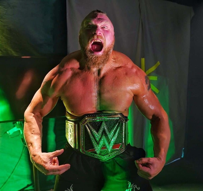 How is built stronger and massive who has a look of a champion, Brock Lesnar or Mike Tyson?