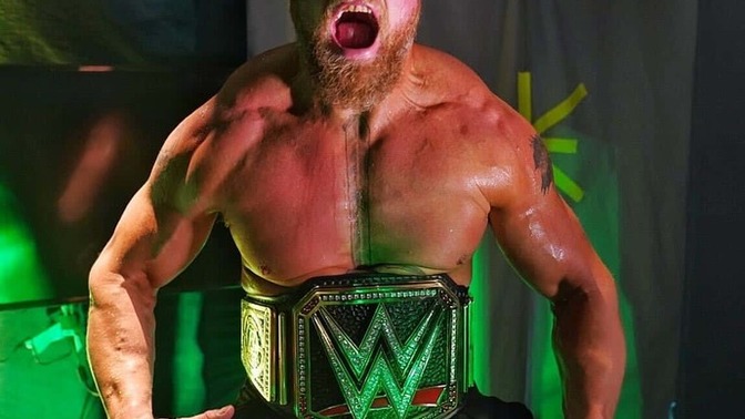 How is built stronger and massive who has a look of a champion, Brock Lesnar or Mike Tyson?