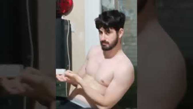 Is it weird that I am obsessed with this video I took of my boyfriend?