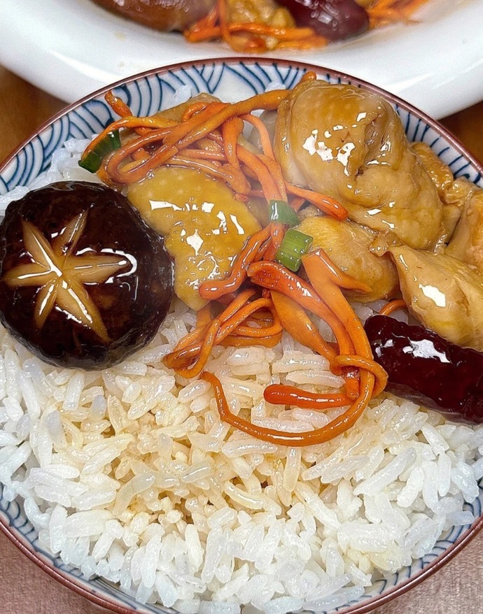 mushroom & chicken
